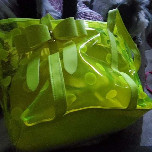 Yellow clear unique purse - Picture 2 of 2